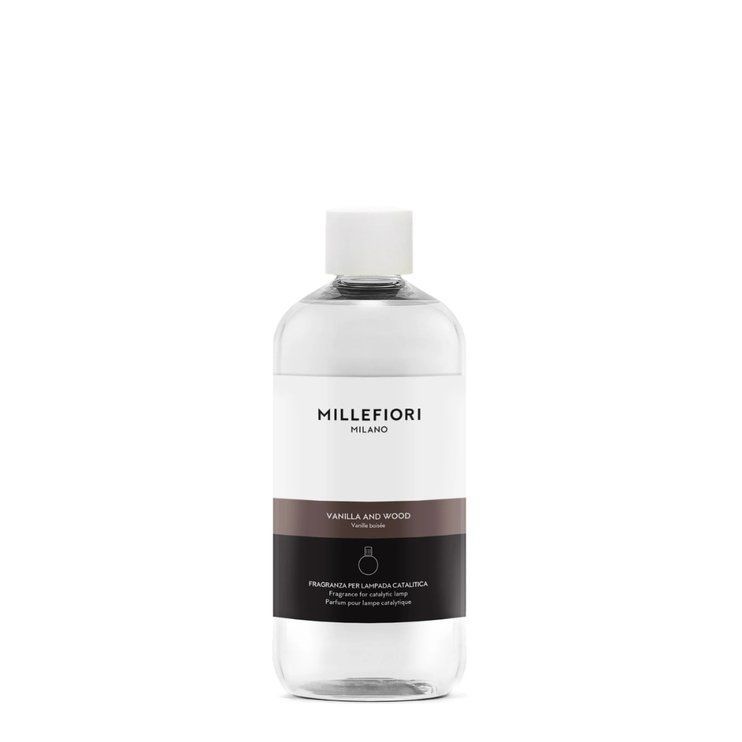 Рефіл для каталітичної лампи Vanilla & Wood Millefiori Milano 500 мл