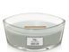 Ароматична свічка з ароматом кипариса, перцю і лимону Woodwick Ellipse Lavender & Cedar