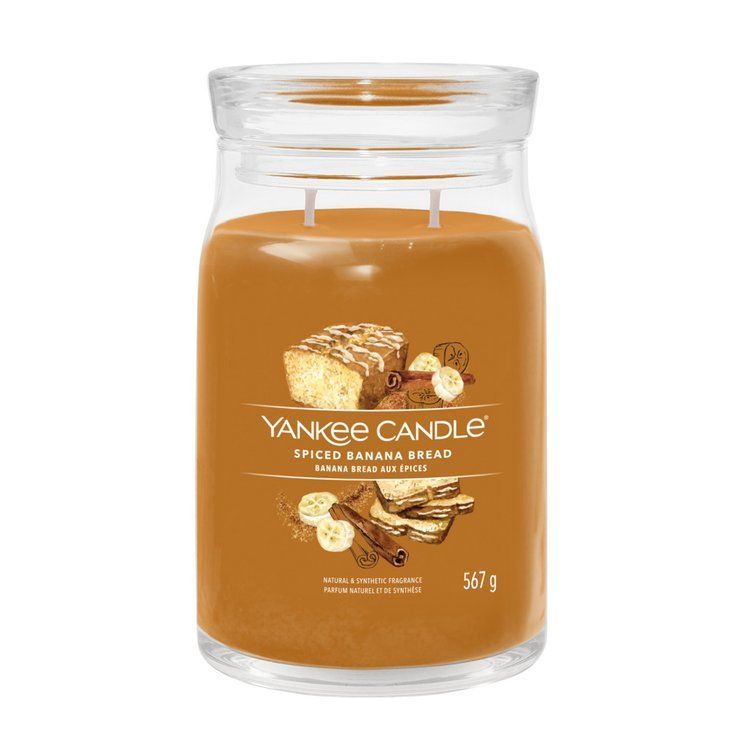 Ароматична свічка Spiced Banana Bread Large Yankee Candle