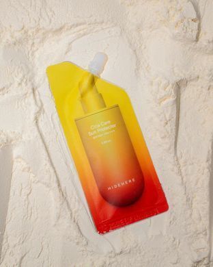 Сонцезахисний крем SPF50+ для обличчя з Сica комплексом HIDEHERE, корейська косметика, тревел формат