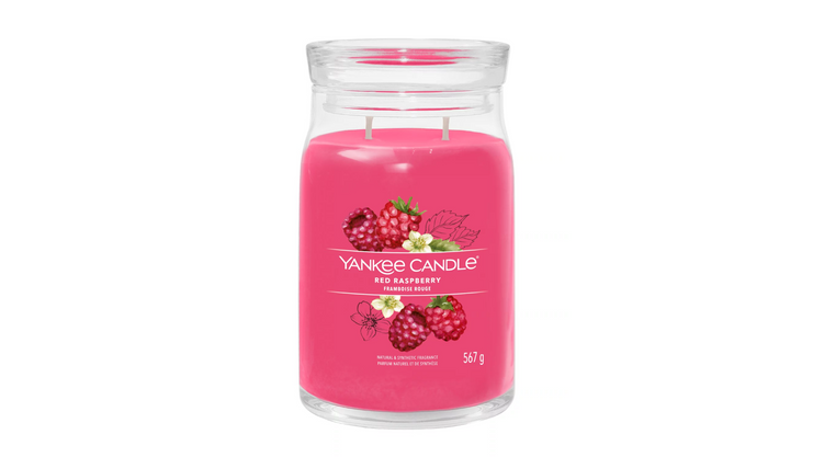 Ароматична свічка Red Raspberry Large Yankee Candle