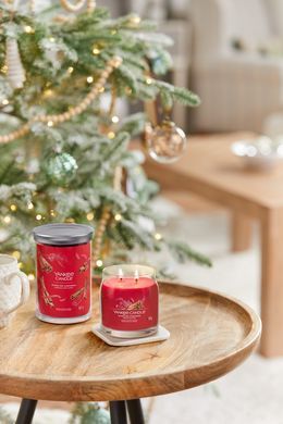 Ароматична свічка Sparkling Cinnamon Medium Yankee Candle