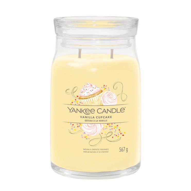Ароматична свічка Vanilla Cupcake Large Yankee Candle