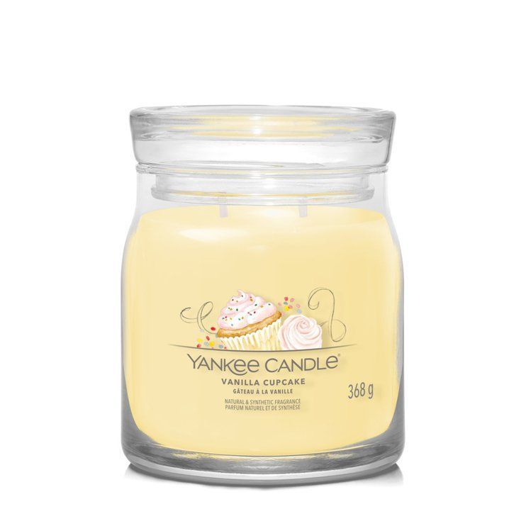 Ароматична свічка Vanilla Cupcake Medium Yankee Candle