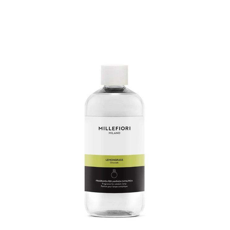 Рефіл для каталітичної лампи Lemon Grass Millefiori Milano 500 мл