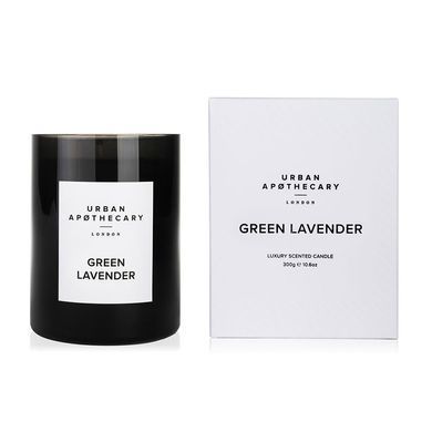 Ароматична свічка з ароматами лаванди, м'яти і зелені Urban apothecary Green lavender 300 г