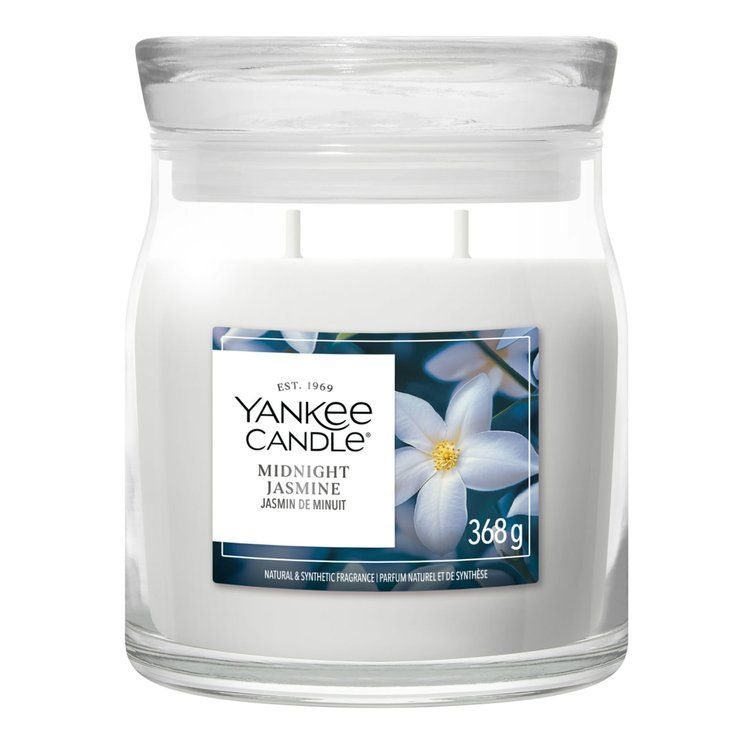 Ароматична свічка Midnight Jasmine Medium Yankee Candle