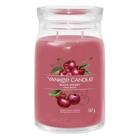 Ароматична свічка Black Cherry Large Yankee Candle