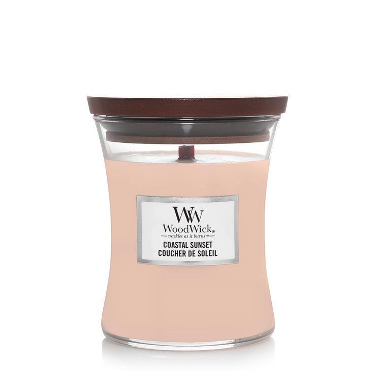 Ароматична свічка з дуже ніжними нотами Woodwick Medium Coastal Sunset 275 г