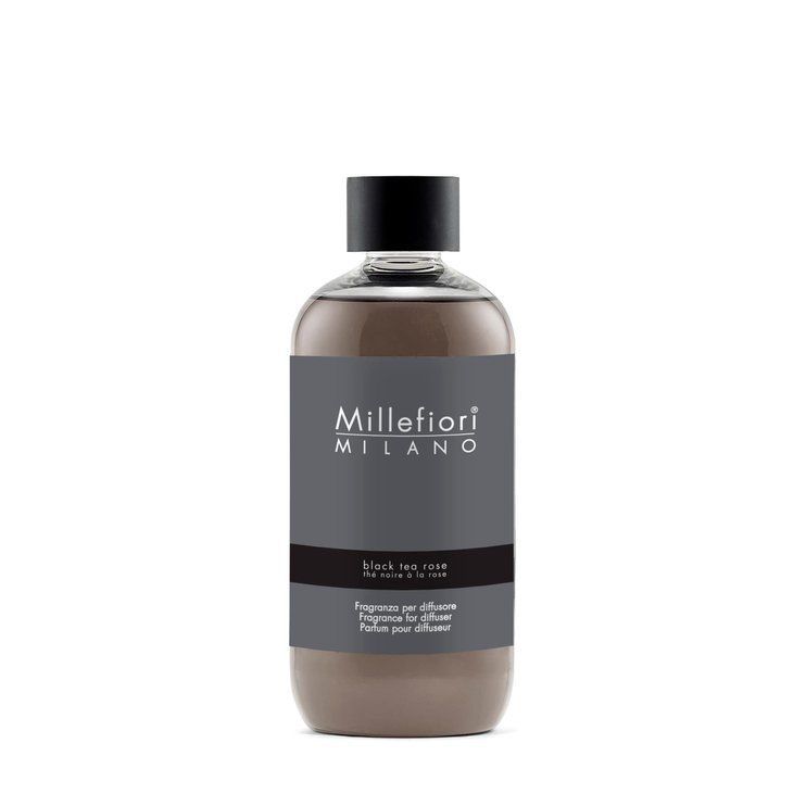 Рефіл для дифузора з нотами чаю та троянди Black Tea Rose Millefiori Milano 250 мл