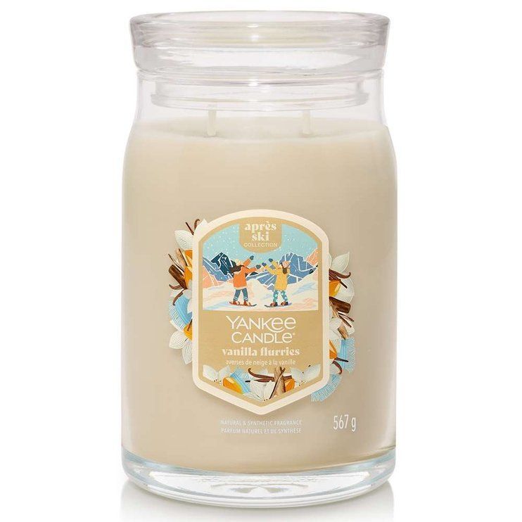 Ароматична свічка Vanilla Flurries Large Yankee Candle