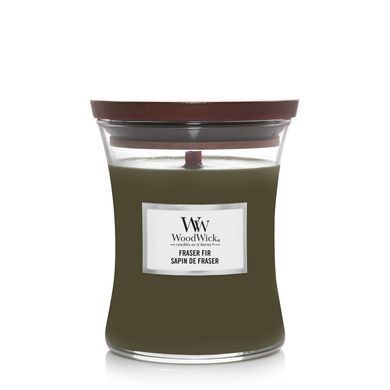 Ароматична свічка з ароматом свіжозрізаної ялини Woodwick Medium Frasier Fir 275 г