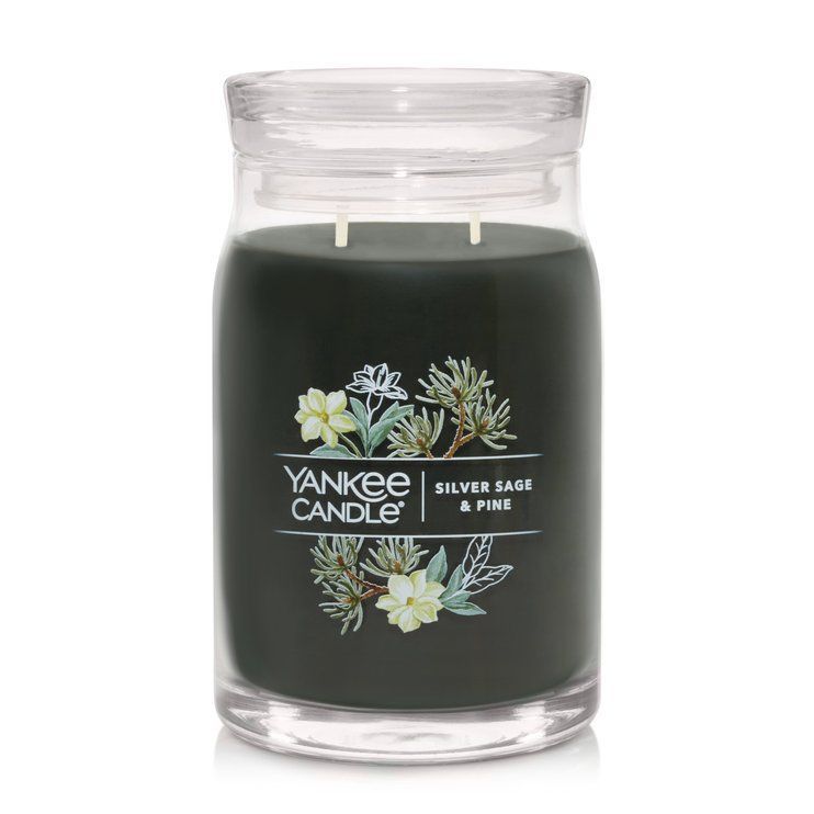 Ароматична свічка Silver Sage & Pine Large Yankee Candle