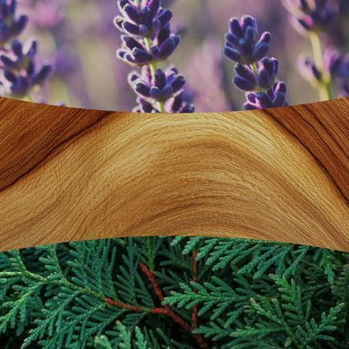 Ароматична свічка з ароматом лаванди та кедра Woodwick Large Lavender & Cedar 609 г