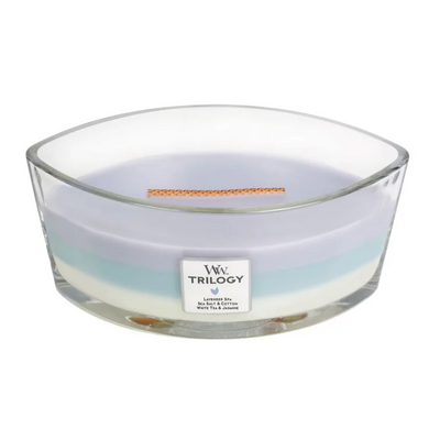 Ароматична свічка Woodwick Ellipse Trilogy Calming Retreat 453 г