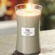 Ароматична свічка з ароматом копченого дерева та яблучної шкірки Woodwick Large Fireside 609 г