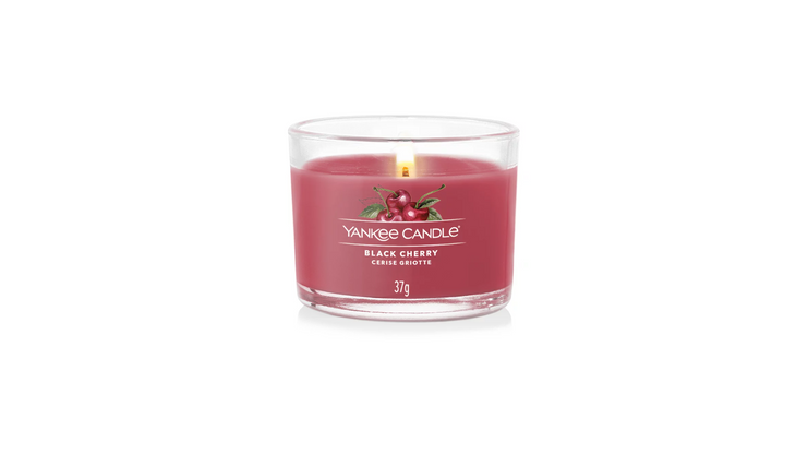 Ароматична свічка Black Cherry Mini Yankee Candle