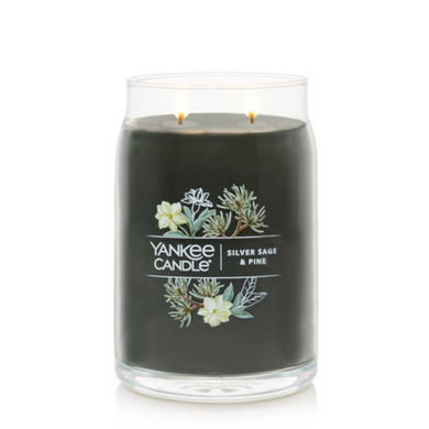 Ароматична свічка Silver Sage & Pine Large Yankee Candle