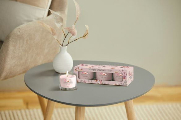 Подарунковий набір із 3 свічок Mini Pink Sands Yankee Candle