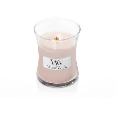 Ароматична свічка з ароматом ванілі та нотами морської солі Woodwick Mini Vanilla & Sea Salt 85 г